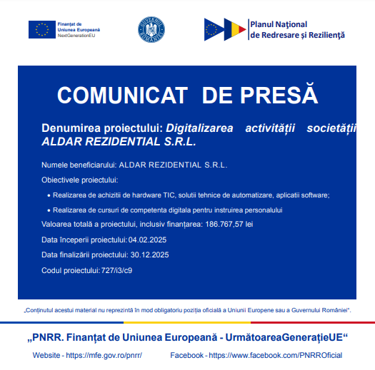 Finanțare proiect Hotel Gott